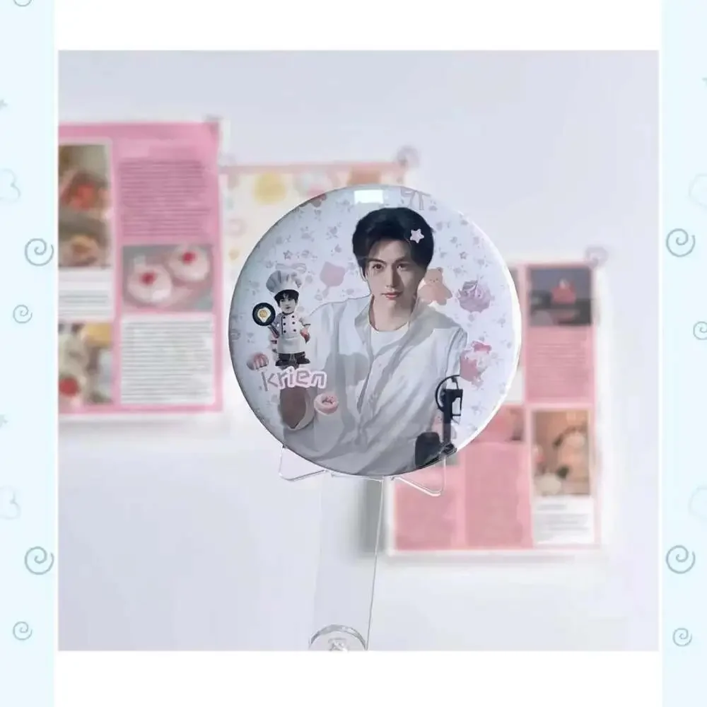 free US fast shipping Zhang Linghe 58Mm 3-Style Badge, Bag Decor, Collection Dis